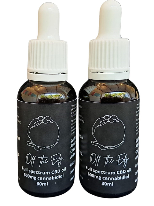 Off the Edg Live Rosin Oil: Training Day Strain